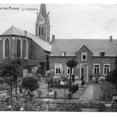 Malèves - le presbytère - Entre-deux-guerres Malèves - le presbytère - Entre-deux-guerres