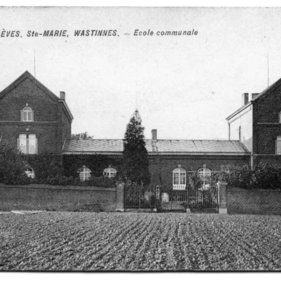 Malèves - Ecole communale - Avant la Première Guerre mondiale Malèves - Ecole communale - Avant la Première Guerre mondiale