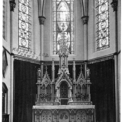 Malèves - Intérieur Eglise - Entre-deux-guerres Malèves - Intérieur Eglise - Entre-deux-guerres