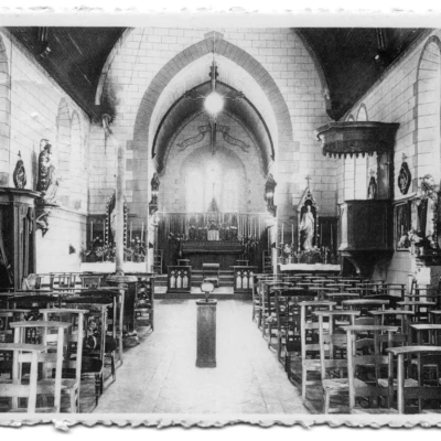 Sainte-Marie - Intérieur Eglise - Entre-deux-guerres Sainte-Marie - Intérieur Eglise - Entre-deux-guerres