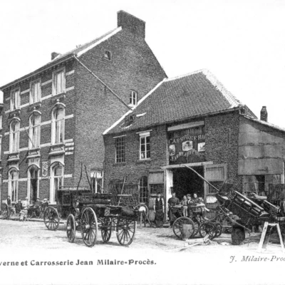 Perwez - Avenue Jacobs - Avant la Première Guerre mondiale Perwez - Avenue Jacobs - Avant la Première Guerre mondiale