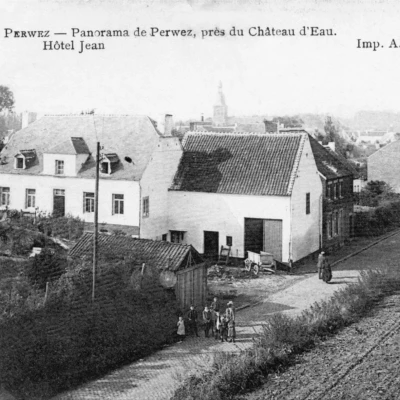 Perwez - Panorama haut de Saint-Roch - Avant la Première Guerre mondiale Perwez - Panorama haut de Saint-Roch - Avant la Première Guerre mondiale