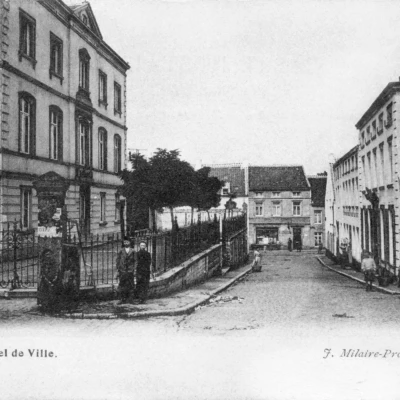 Perwez - Hôtel de ville - Avant la Première Guerre mondiale Perwez - Hôtel de ville - Avant la Première Guerre mondiale