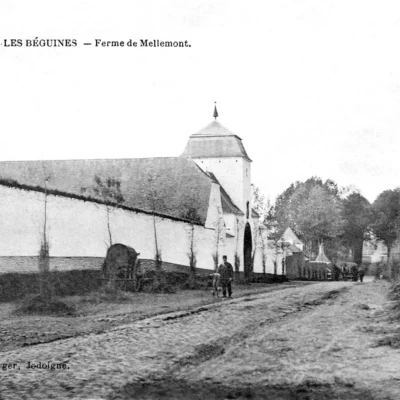 Thorembais-les-Béguines - Ferme de Mellemont - Avant la Première Guerre mondiale Thorembais-les-Béguines - Ferme de Mellemont - Avant la Première Guerre mondiale