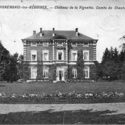 Thorembais-les-Béguines - Château de la Vignette - Avant la Première Guerre mondiale Thorembais-les-Béguines - Château de la Vignette - Avant la Première Guerre mondiale