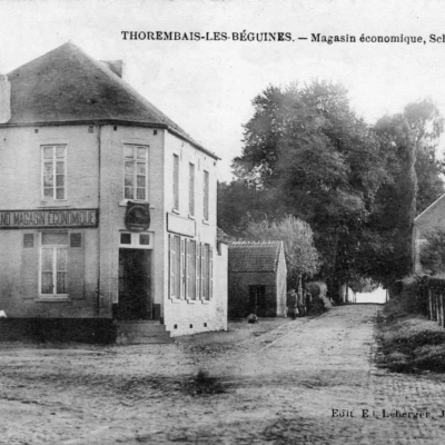 Thorembais-les-Béguines - Centre du village - Avant la Première Guerre mondiale Thorembais-les-Béguines - Centre du village - Avant la Première Guerre mondiale