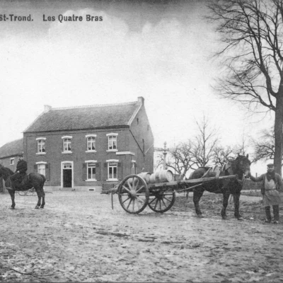 Thorembais-Saint-Trond - Les Quatre Bras (Rond-point Ville de Wavre) - Avant la Première Guerre mondiale Thorembais-Saint-Trond - Les Quatre Bras (Rond-point Ville de Wavre) - Avant la Première Guerre mondiale