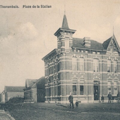 Thorembais-Saint-Trond - Quartier de la gare de Grand-Leez - Avant la Première Guerre mondiale Thorembais-Saint-Trond - Quartier de la gare de Grand-Leez - Avant la Première Guerre mondiale