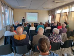 40 ans Cercle historique de Perwez - Conférence Une assemblée attentive 40 ans Cercle historique de Perwez - Conférence