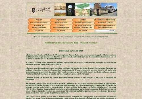 Homepage Entente des Cercles Historique et Archéologiques du Roman Païs (Echarp)