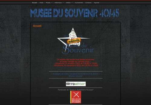 Homepage Musée du Souvenir 40-45