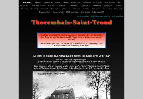 Homepage Thorembais-Saint-Trond hier et aujourd'hui