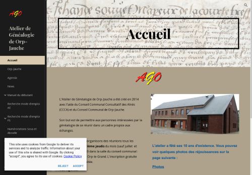 Homepage AGO